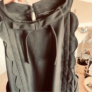 Victoria Beckham BEAUTIFUL black tank top